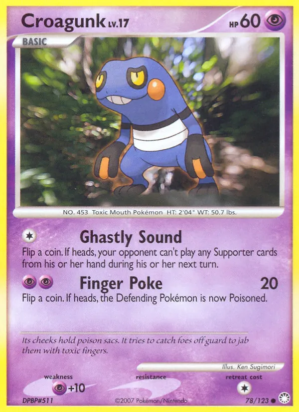 Croagunk, Mysterious Treasures 078/123