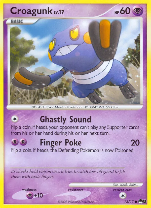 Croagunk, POP Series 8 013/017