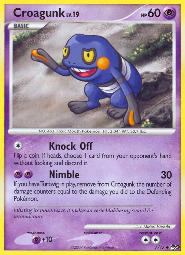 Croagunk, POP Series 9 007/017