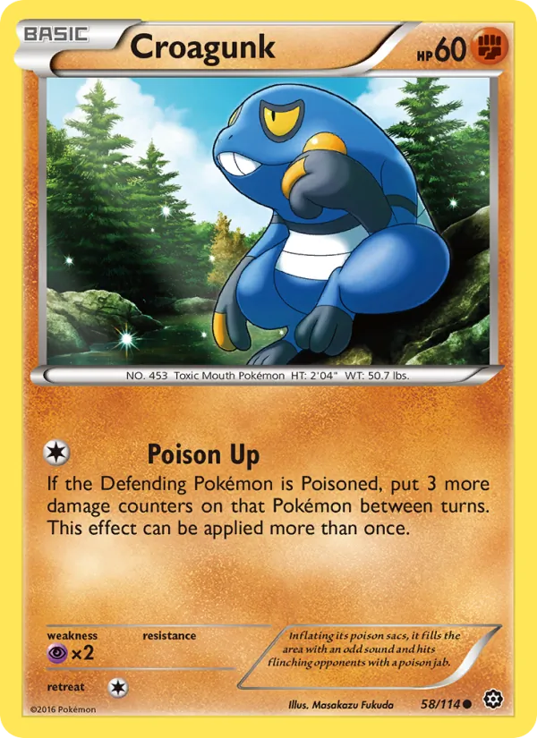 Croagunk, Steam Siege 058/114