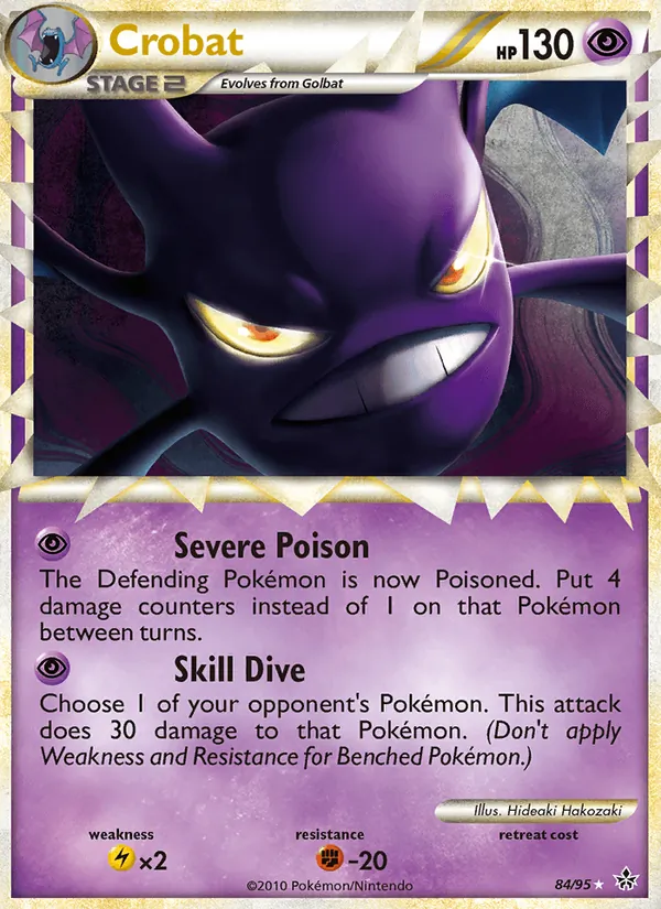 Crobat, Unleashed 084/095
