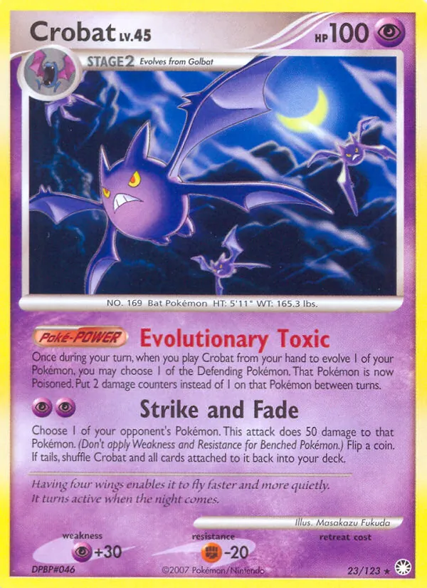 Crobat, Mysterious Treasures 023/123