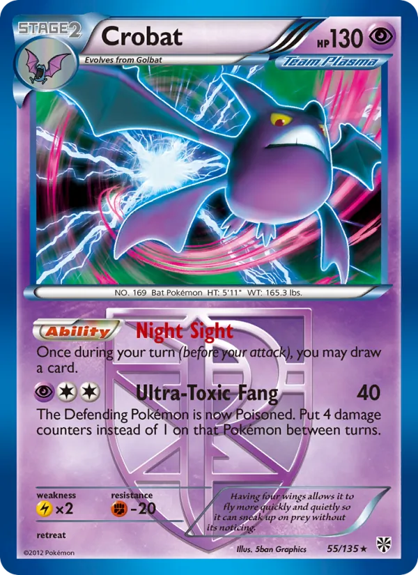 Crobat, Plasma Storm 055/135