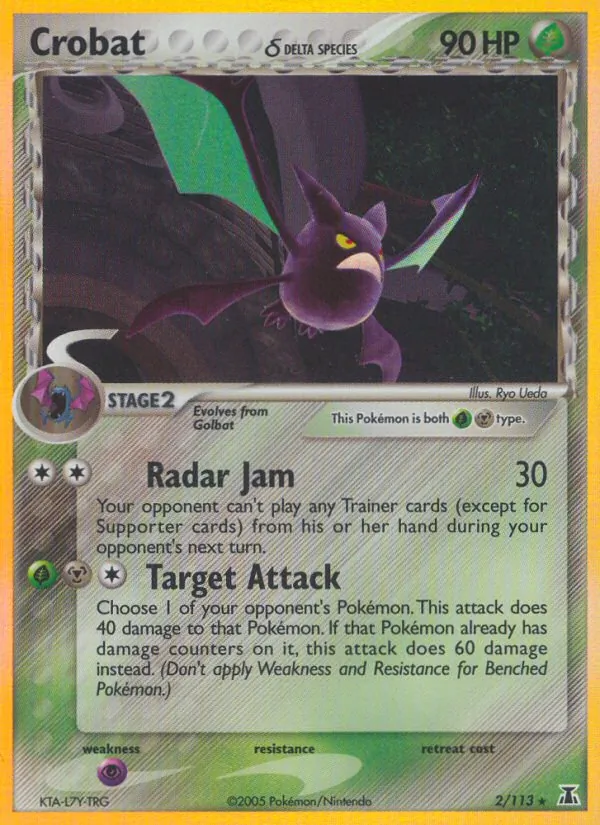 Crobat δ, Delta Species 002/113