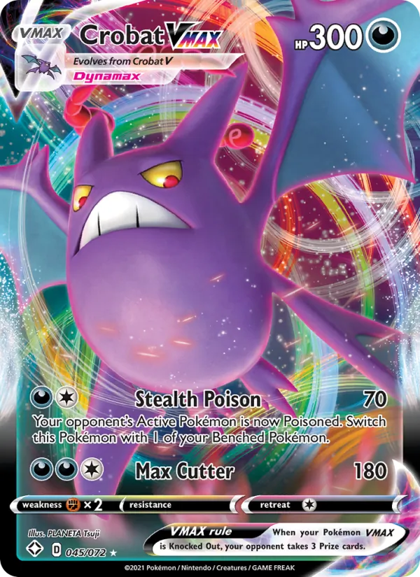 Crobat VMAX, Shining Fates 045/072