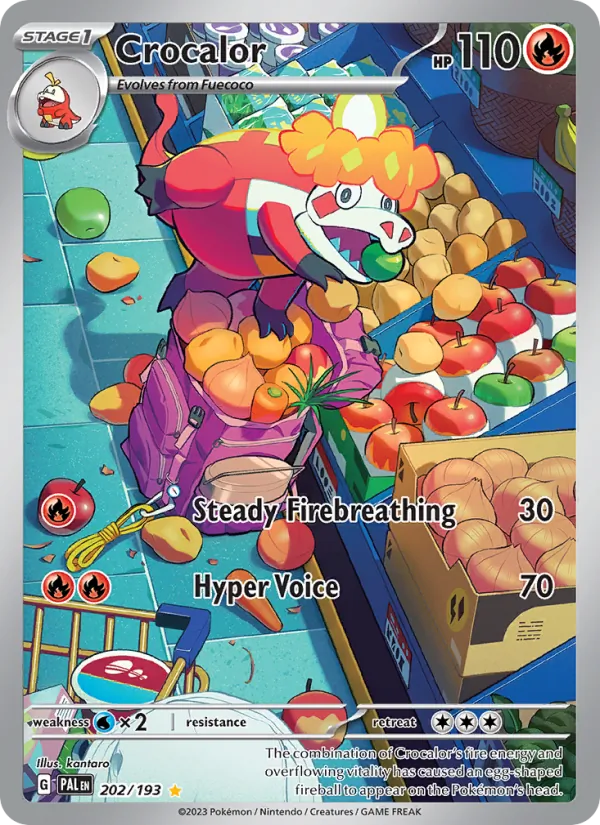 Crocalor, Paldea Evolved 202/193