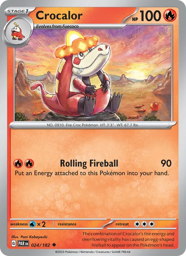 Crocalor, Paradox Rift 024/182
