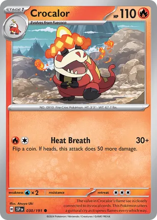 Crocalor, Surging Sparks 030/191