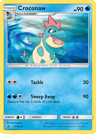 Croconaw, Dragon Majesty 023/070