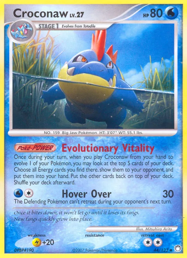 Croconaw, Mysterious Treasures 044/123