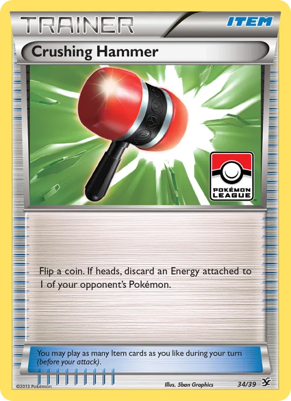 Crushing Hammer, Kalos Starter Set 034/039