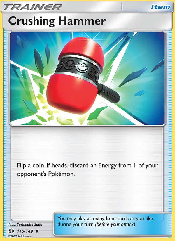 Crushing Hammer, Sun & Moon 115/149