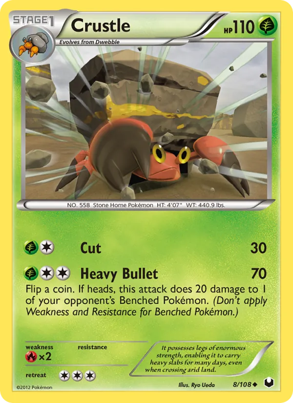 Crustle, Dark Explorers 008/108
