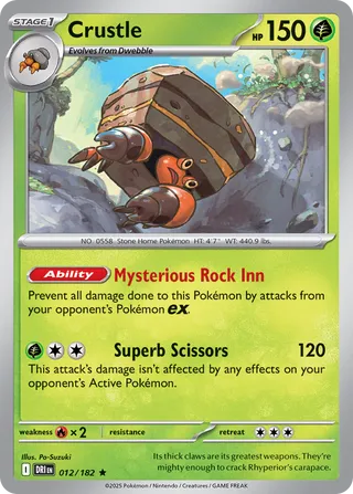 Crustle, Destined Rivals 012/182