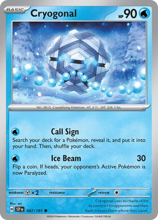 Cryogonal, Surging Sparks 047/191