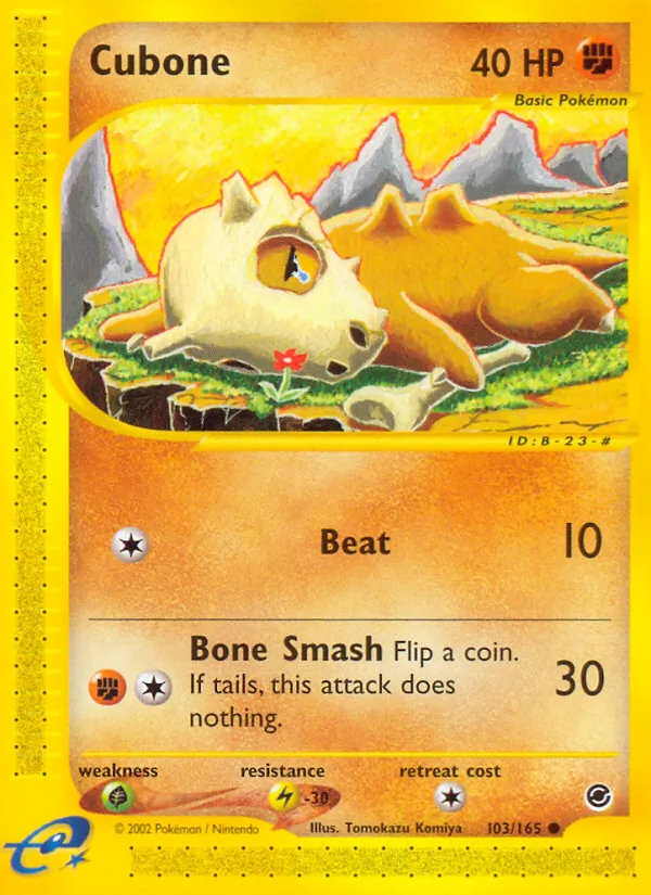 Cubone, Expedition Base Set 103/165