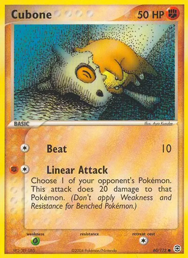 Cubone, FireRed & LeafGreen 060/112