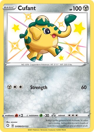 Cufant, Shining Fates SV090/SV122