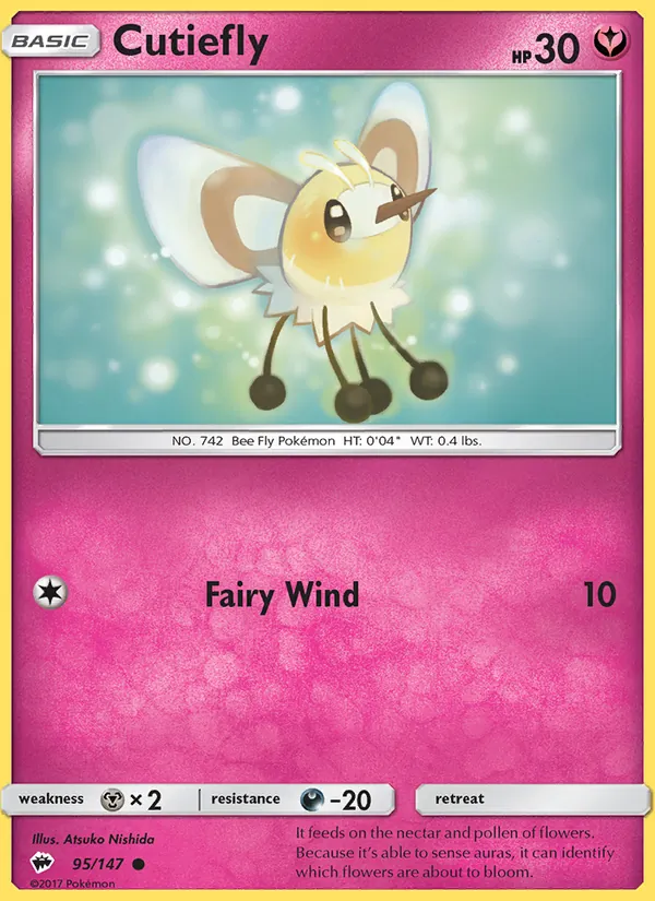 Cutiefly, Burning Shadows 095/147
