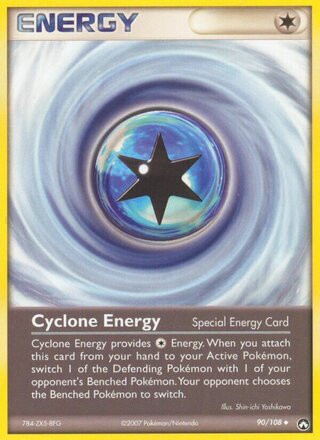 Cyclone Energy, WC Deck 2008 (Psychic Lock) 090/108