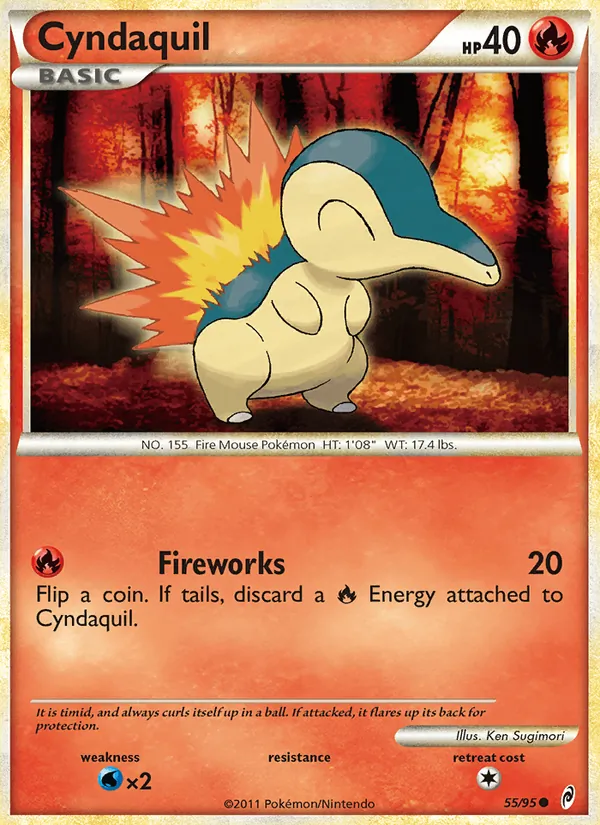 Cyndaquil, Call of Legends 055/095