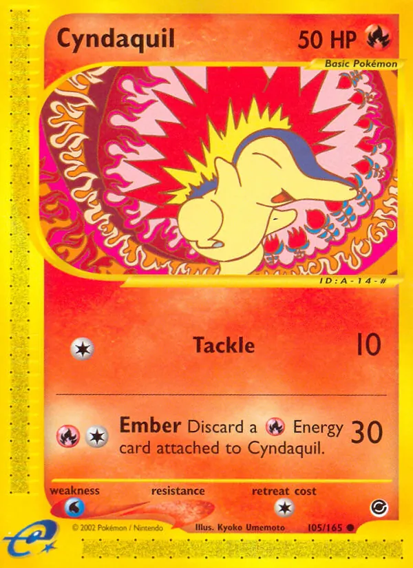 Cyndaquil, Expedition Base Set 105/165