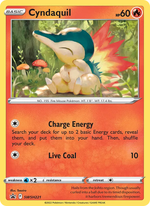 Cyndaquil, SWSH Black Star Promos SWSH221/307