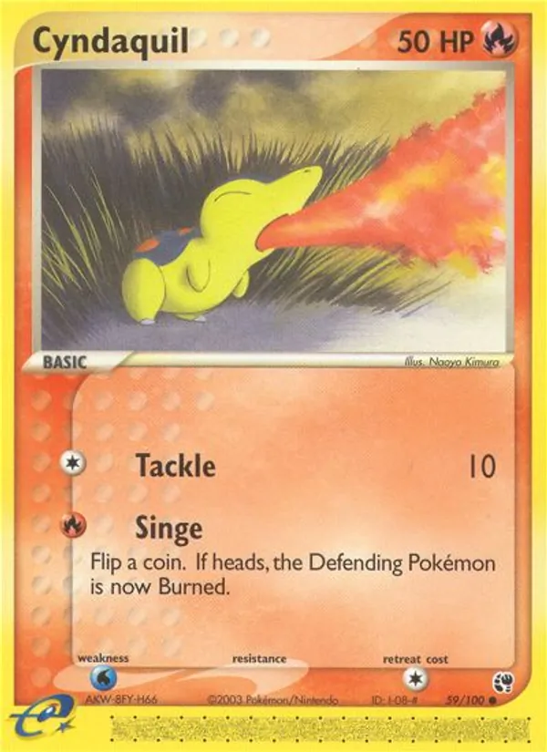 Cyndaquil, Sandstorm 059/100