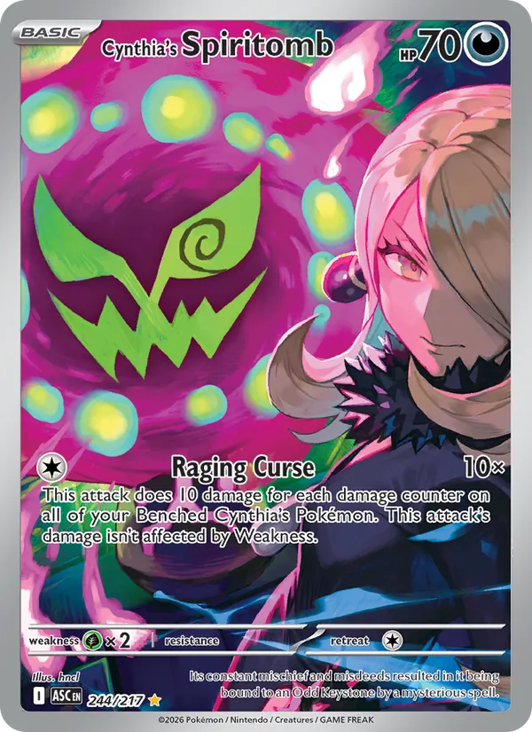 Cynthia's Spiritomb, Ascended Heroes 244/217