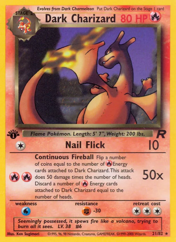 Dark Charizard, Team Rocket 021/082