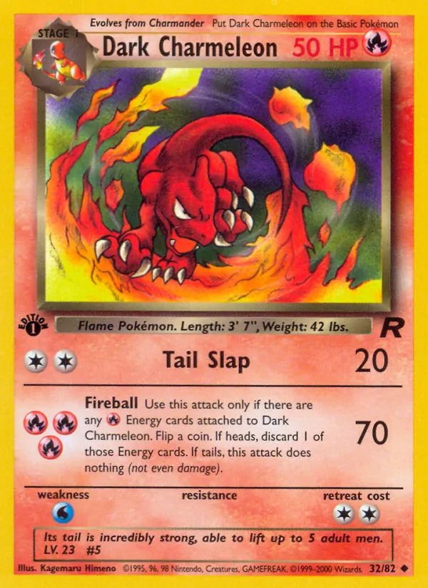 Dark Charmeleon, Team Rocket 032/082