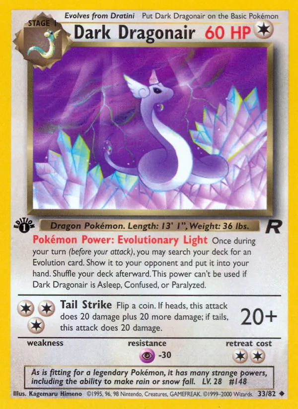 Dark Dragonair, Team Rocket 033/082