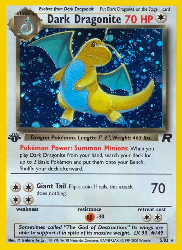 Dark Dragonite, Team Rocket 005/082