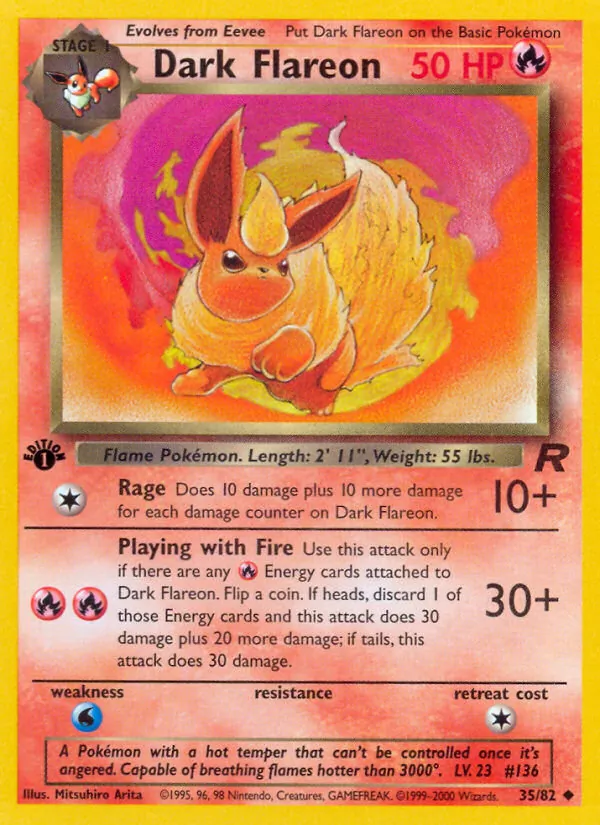 Dark Flareon, Team Rocket 035/082