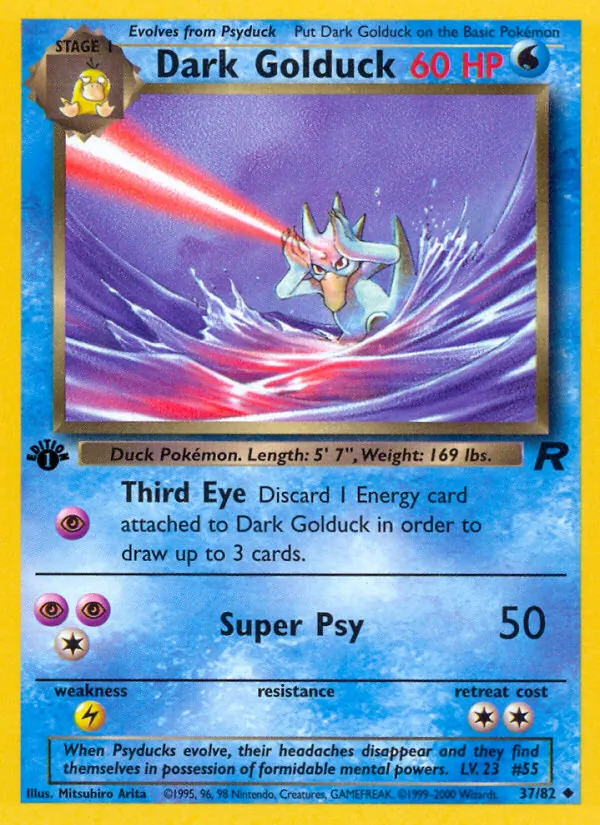 Dark Golduck, Team Rocket 037/082