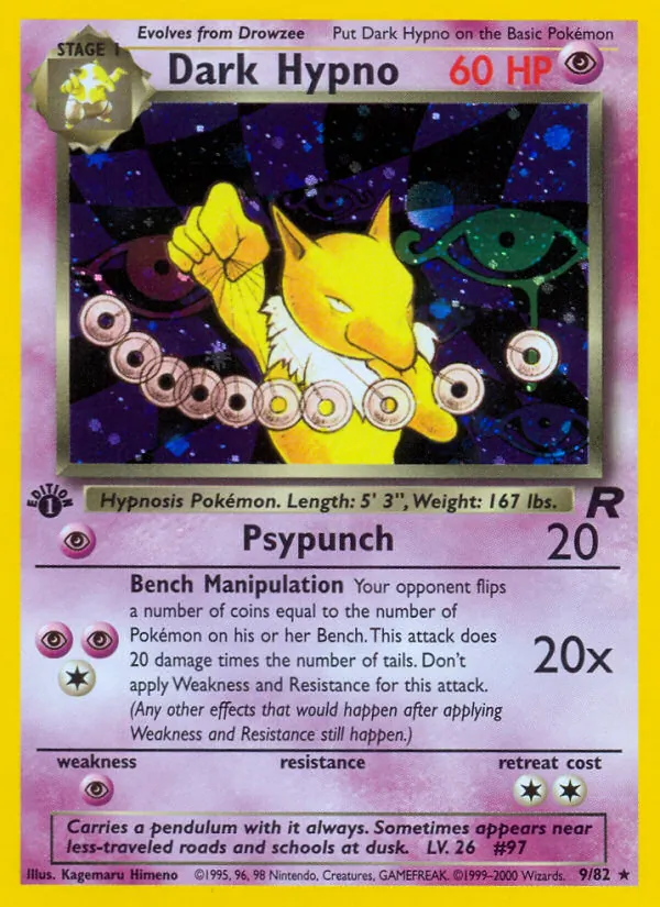 Dark Hypno, Team Rocket 009/082