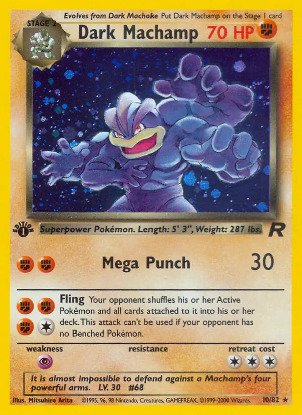 Dark Machamp, Team Rocket 010/082
