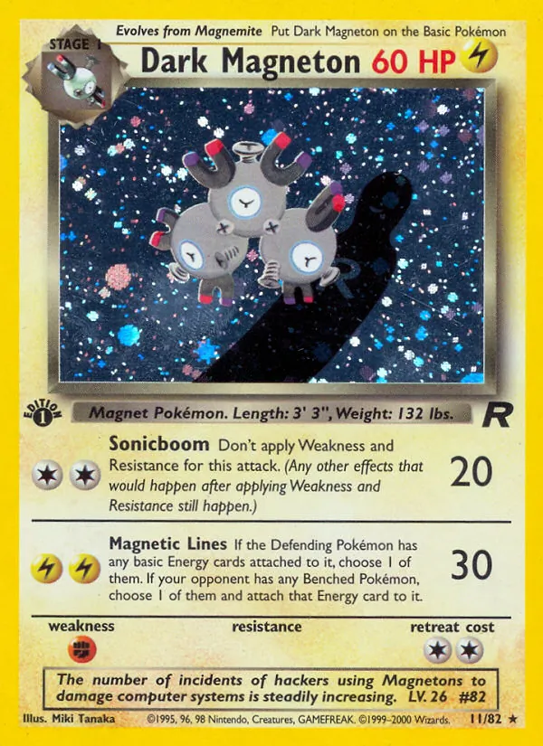 Dark Magneton, Team Rocket 011/082