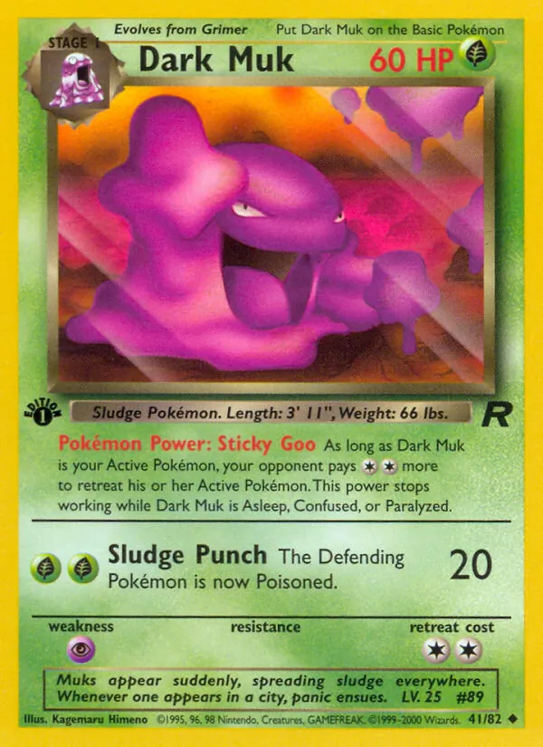 Dark Muk, Team Rocket 041/082
