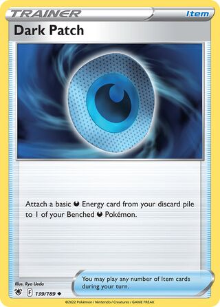 Dark Patch, Play! Pokémon Prize Pack Series Three 139/189