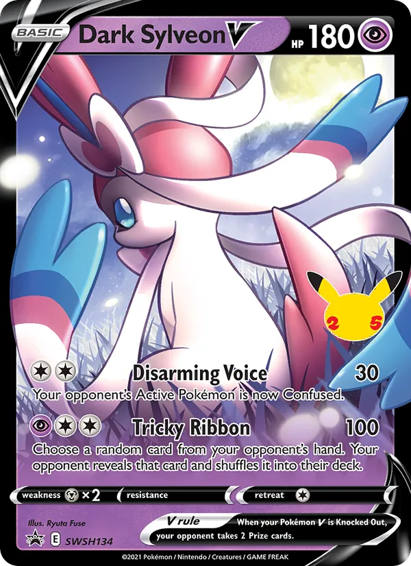 Dark Sylveon V, SWSH Black Star Promos SWSH134/307