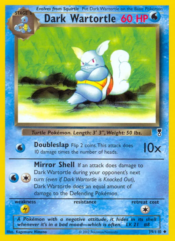 Dark Wartortle, Legendary Collection 039/110