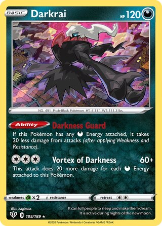 Darkrai, Trick or Trade 2022 105/189