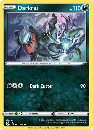 Darkrai, Battle Academy 2022 (Eevee) 167/264
