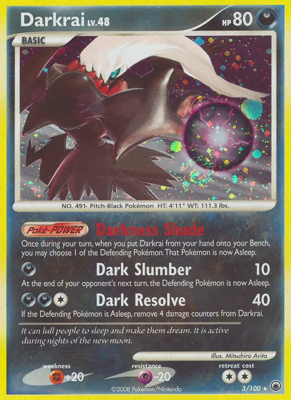 Darkrai, Majestic Dawn 003/100