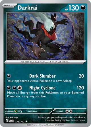 Darkrai, Trick or Trade 2024 136/197