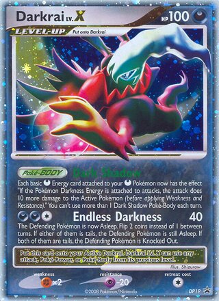 Darkrai LV.X, Diamond & Pearl Promos DP19
