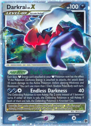 Darkrai LV.X, Great Encounters 104/106