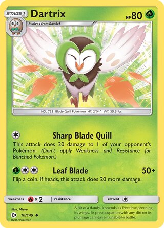 Dartrix, WC Deck 2017 (Samurai Sniper) 010/149