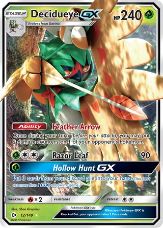 Decidueye-GX, WC Deck 2017 (Samurai Sniper) 012/149